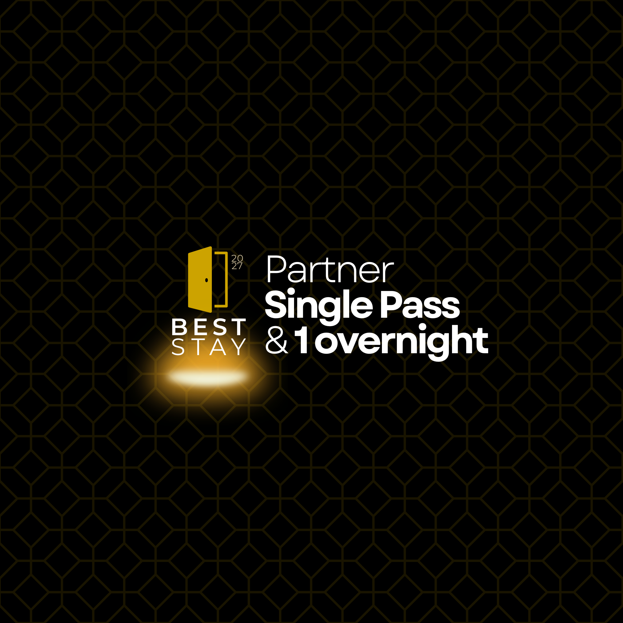 Partner Single Pass & 1 overnight in Sheraton